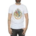 Miniatyrbillede 3 af 5: Harry Potter Mens Hogwarts Cotton T-Shirt