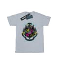 Pikkukuva 1 / 5: Harry Potter Womens/Ladies Hogwarts Crest Cotton Boyfriend T-Shirt