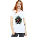 Pikkukuva 2 / 5: Harry Potter Womens/Ladies Hogwarts Crest Cotton Boyfriend T-Shirt