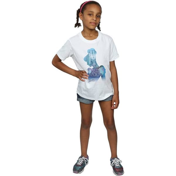 Cinderella Girls Make Your Own Magic Silhouette Cotton T-Shirt