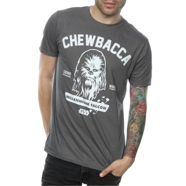Star Wars Collegiate Chewbacca t-shirt i värmegolv för herrar