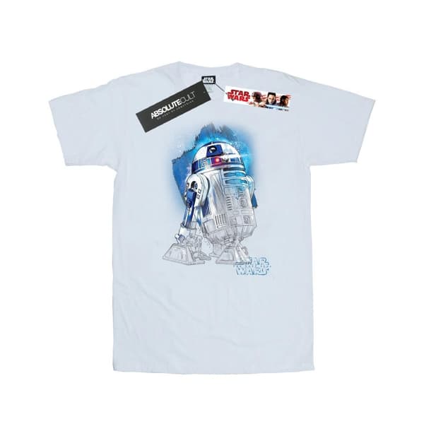 Star Wars: The Last Jedi R2-D2 t-shirt i borstad bomull för herrar