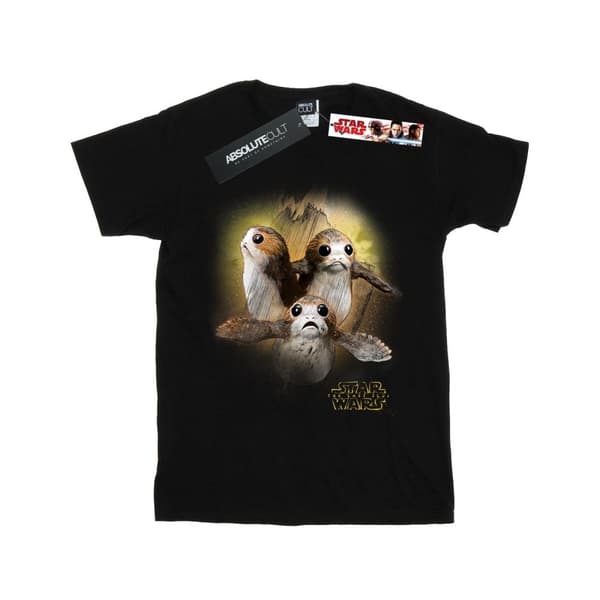 Star Wars: The Last Jedi Girls Porg Brushed Cotton T-Shirt