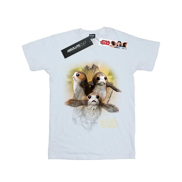 Star Wars: The Last Jedi Girls Porg Brushed Cotton T-Shirt