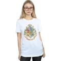 Miniatyrbild 2 av 5: Harry Potter Dam/Tjej Hogwarts Crest T-shirt i bomull