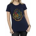 Miniatyrbild 5 av 5: Harry Potter Dam/Tjej Hogwarts Crest T-shirt i bomull