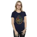 Miniatyrbild 2 av 5: Harry Potter Dam/Tjej Hogwarts Crest T-shirt i bomull