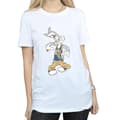 Miniatyrbild 3 av 5: Looney Tunes Dam/dam Rapper Bugs Bunny Boyfriend T-shirt i bomull