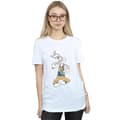 Miniatyrbild 2 av 5: Looney Tunes Dam/dam Rapper Bugs Bunny Boyfriend T-shirt i bomull