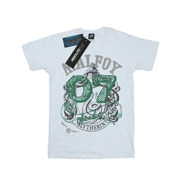 Harry Potter Girls Seeker Draco Malfoy Cotton T-Shirt