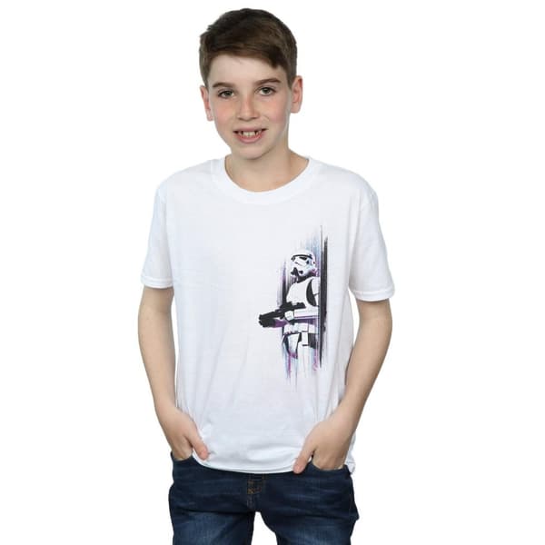 Star Wars: Rogue One Stormtrooper T-shirt i borstad bomull för pojkar