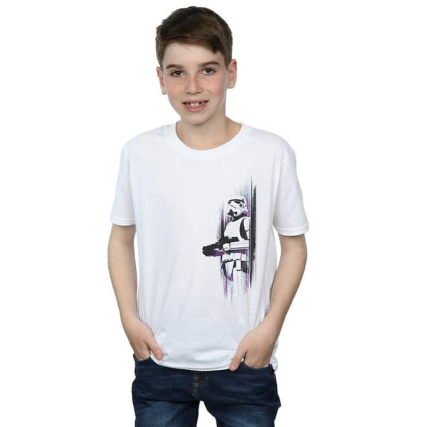 Star Wars: Rogue One Stormtrooper T-shirt i borstad bomull för pojkar