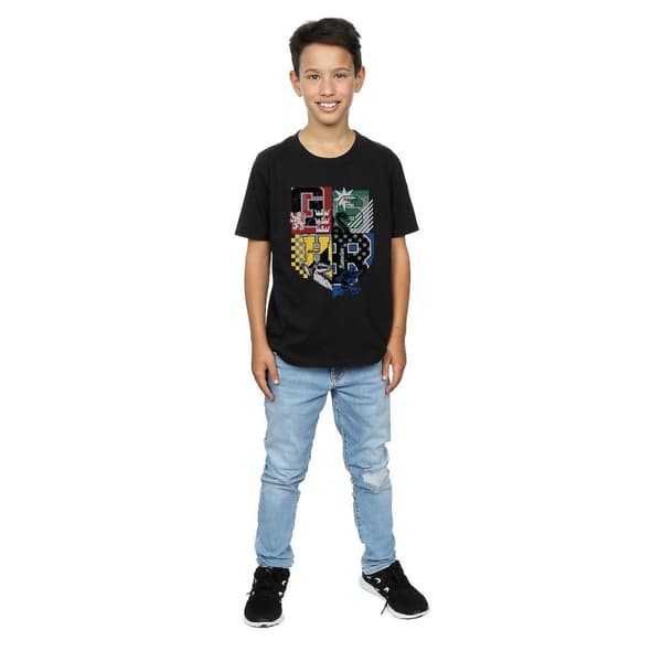 Harry Potter Boys Hogwarts Houses Cotton T-Shirt