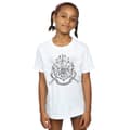 Miniatyrbild 4 av 5: Harry Potter T-shirt i bomull med Hogwarts för flickor