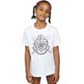 Miniatyrbild 2 av 5: Harry Potter T-shirt i bomull med Hogwarts för flickor