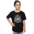 Miniatyrbild 2 av 5: Harry Potter T-shirt i bomull med Hogwarts för flickor