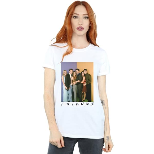 Friends Womens/Ladies Group Shot Cotton Boyfriend T-Shirt