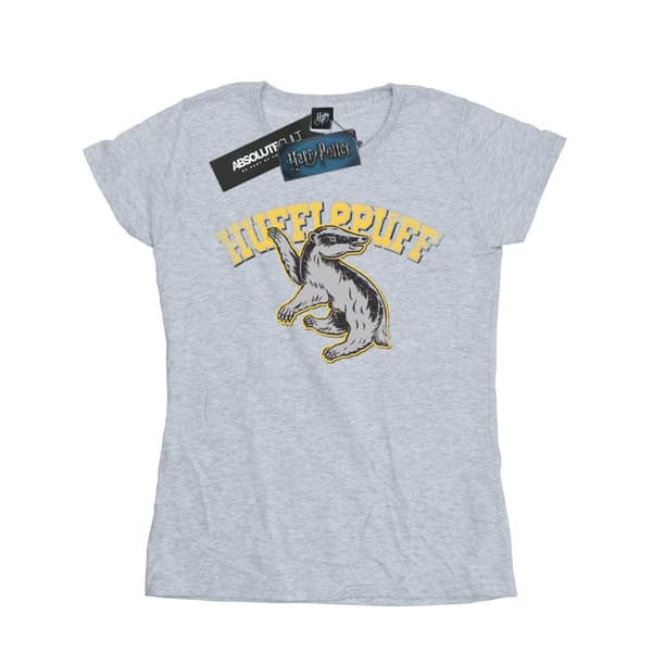 Harry Potter Womens/Ladies Hufflepuff Cotton T-Shirt