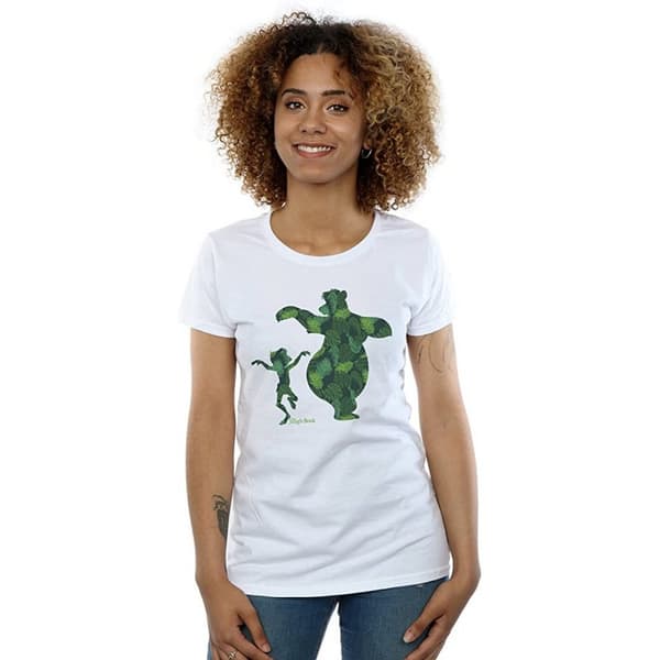Jungle Book Womens/Ladies Mowgli And Baloo Dance Cotton T-Shirt