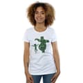 Miniatyrbillede 2 af 5: Jungle Book Womens/Ladies Mowgli And Baloo Dance Cotton T-Shirt