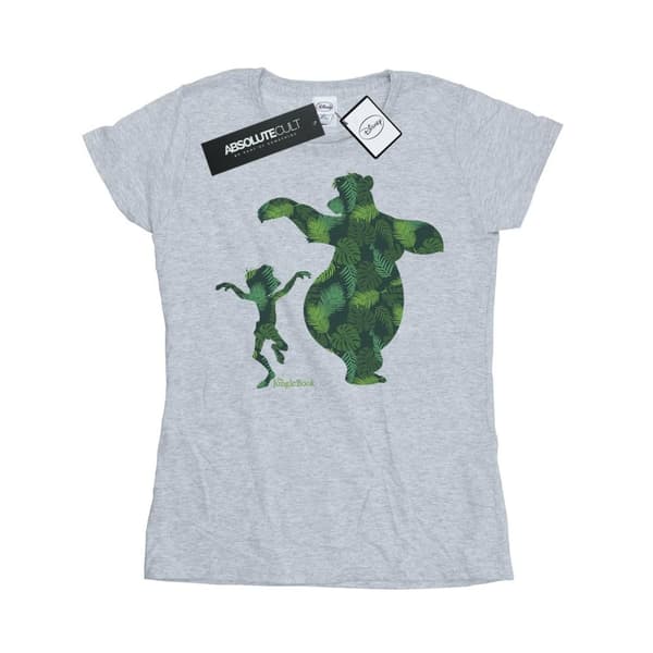 Jungle Book Womens/Ladies Mowgli And Baloo Dance Cotton T-Shirt