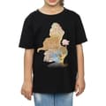 Miniatyrbilde 5 av 5: Beauty And The Beast Girls Belle Silhouette Cotton T-Shirt