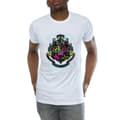 Miniatyrbild 3 av 5: Harry Potter T-shirt i bomull med Hogwarts-emblem för herrar