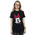 Miniatyrbillede 2 af 5: Disney Womens/Ladies Mickey Mouse Distressed Cotton Boyfriend T-Shirt