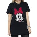 Miniatyrbillede 1 af 5: Disney Womens/Ladies Mickey Mouse Distressed Cotton Boyfriend T-Shirt