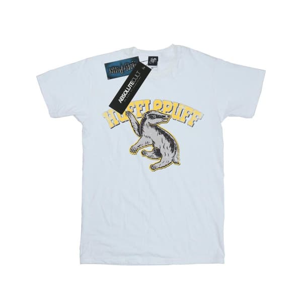 Harry Potter Womens/Ladies Hufflepuff Cotton Boyfriend T-Shirt