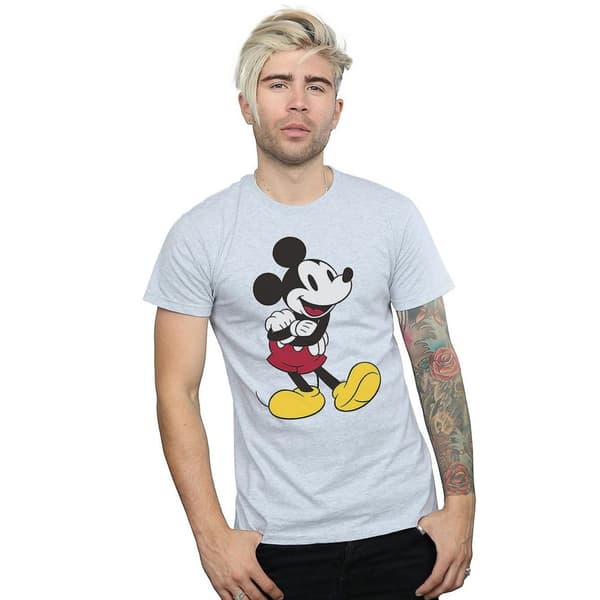 Disney Mens Classic Mickey Mouse T-Shirt