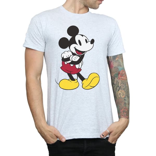 Disney Mens Classic Mickey Mouse T-Shirt