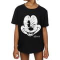 Miniatyrbillede 2 af 5: Disney Girls Mickey Mouse Face Cotton T-Shirt