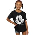 Miniatyrbillede 1 af 5: Disney Girls Mickey Mouse Face Cotton T-Shirt
