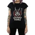 Miniatyrbilde 2 av 5: Looney Tunes Womens/Ladies Bugs Bunny Logo Cotton T-Shirt