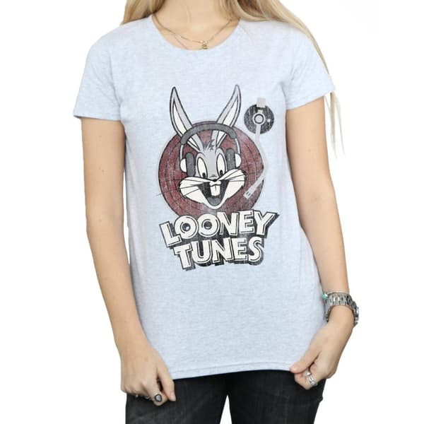 Looney Tunes Womens/Ladies Bugs Bunny Logo Cotton T-Shirt