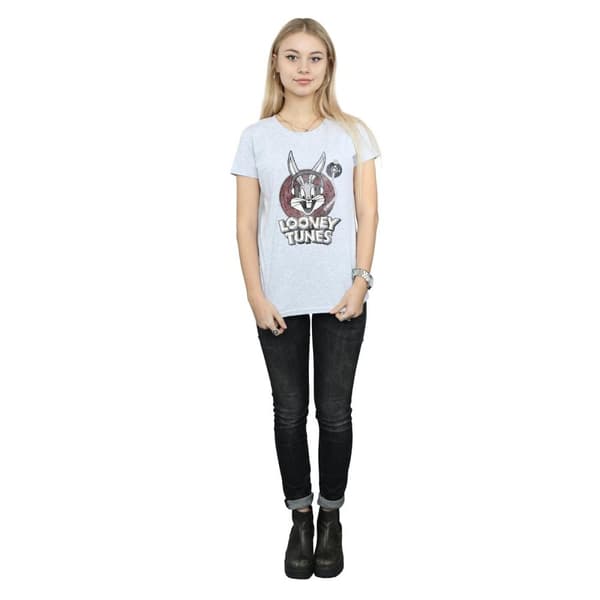 Looney Tunes Womens/Ladies Bugs Bunny Logo Cotton T-Shirt