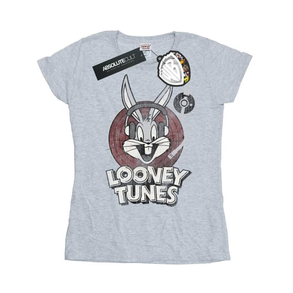Looney Tunes Womens/Ladies Bugs Bunny Logo Cotton T-Shirt