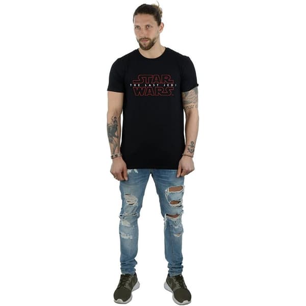 Star Wars: The Last Jedi Mens Logo Cotton T-Shirt