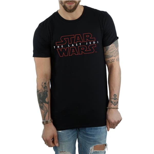 Star Wars: The Last Jedi Mens Logo Cotton T-Shirt