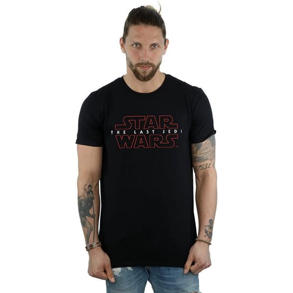 Star Wars: The Last Jedi Mens Logo Cotton T-Shirt