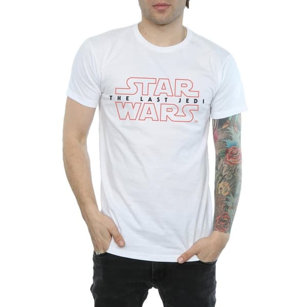 Star Wars: The Last Jedi Mens Logo Cotton T-Shirt