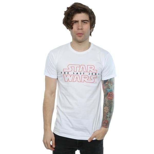 Star Wars: The Last Jedi Mens Logo Cotton T-Shirt