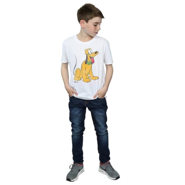 Disney Klassisk Pluto t-shirt i bomull för pojkar