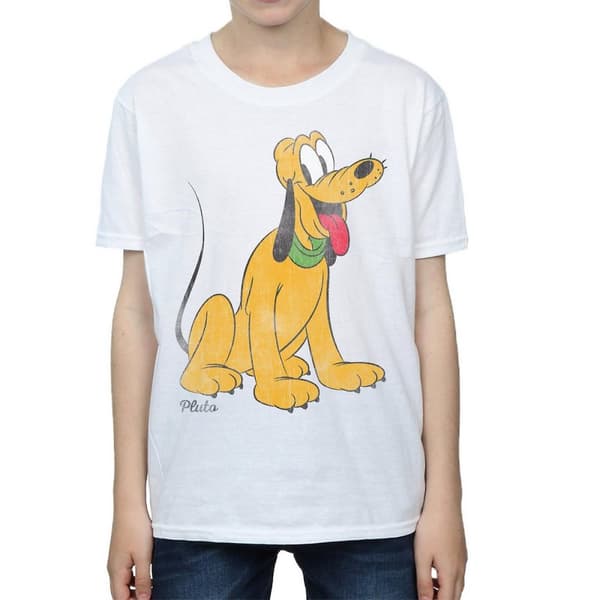Disney Klassisk Pluto t-shirt i bomull för pojkar