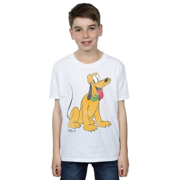 Disney Klassisk Pluto t-shirt i bomull för pojkar
