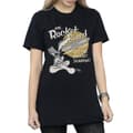 Miniatyrbild 3 av 5: Looney Tunes Dam/Tjej - Rocket Board Wile E Coyote - Boyfriend-t-shirt i bomull