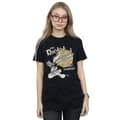 Miniatyrbild 2 av 5: Looney Tunes Dam/Tjej - Rocket Board Wile E Coyote - Boyfriend-t-shirt i bomull