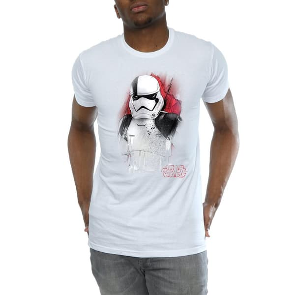 Star Wars: The Last Jedi Stormtrooper T-shirt i borstad bomull för herrar