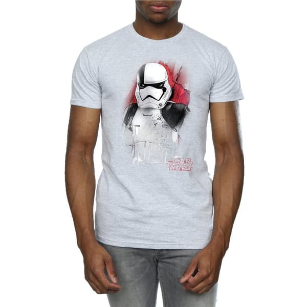Star Wars: The Last Jedi Mens Stormtrooper Brushed Cotton T-Shirt